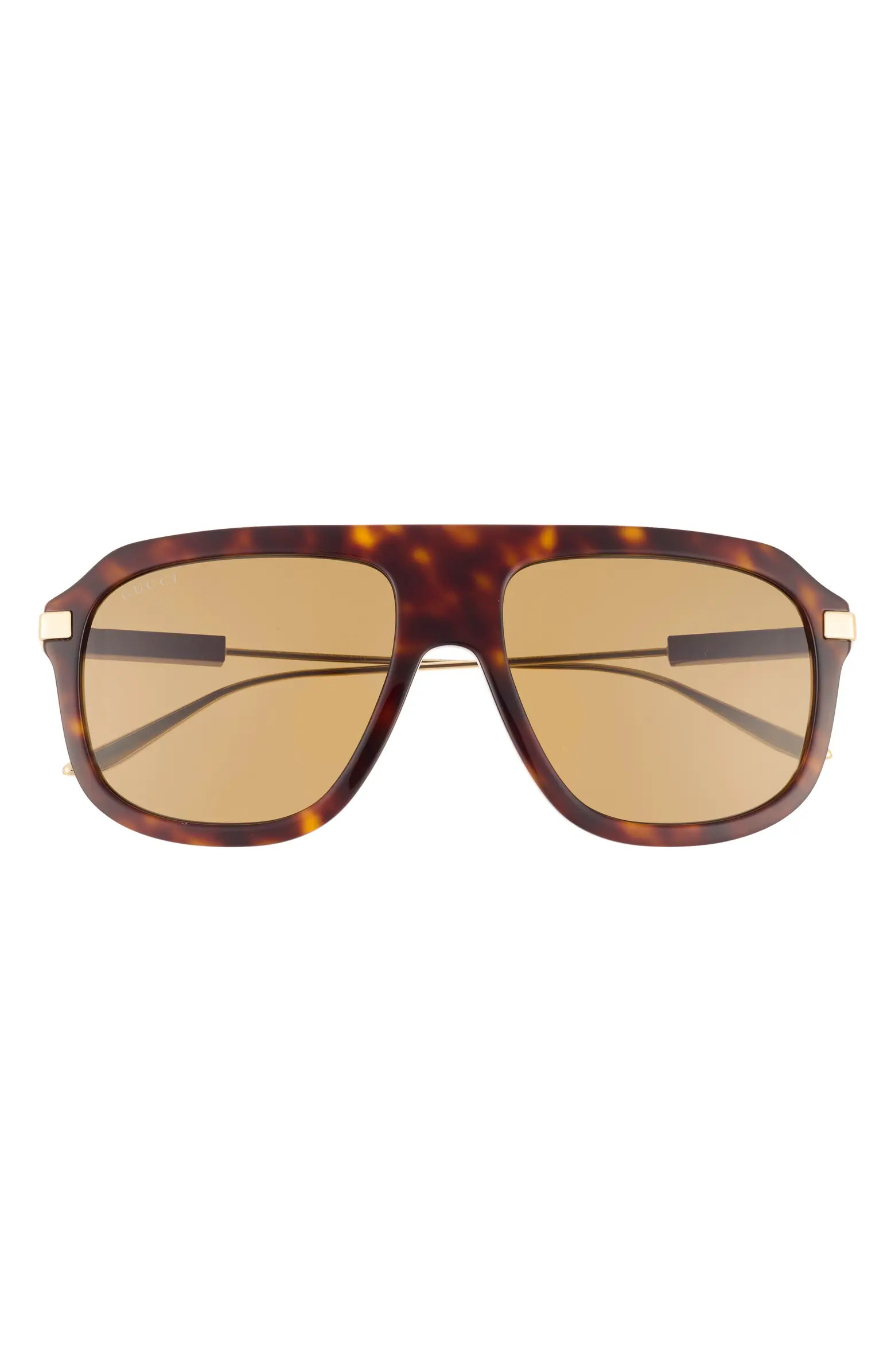 Gucci 57mm Aviator Sunglasses | Nordstromrack | Nordstrom Rack