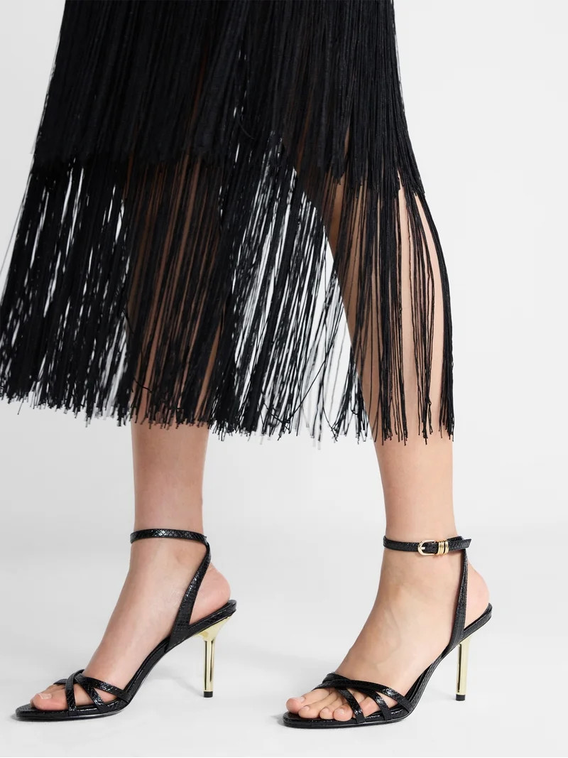 Devil Wears Prada Scoop Collection Women's and Women's Plus Fringe Skirt, Sizes 0-26W | Walmart (US)