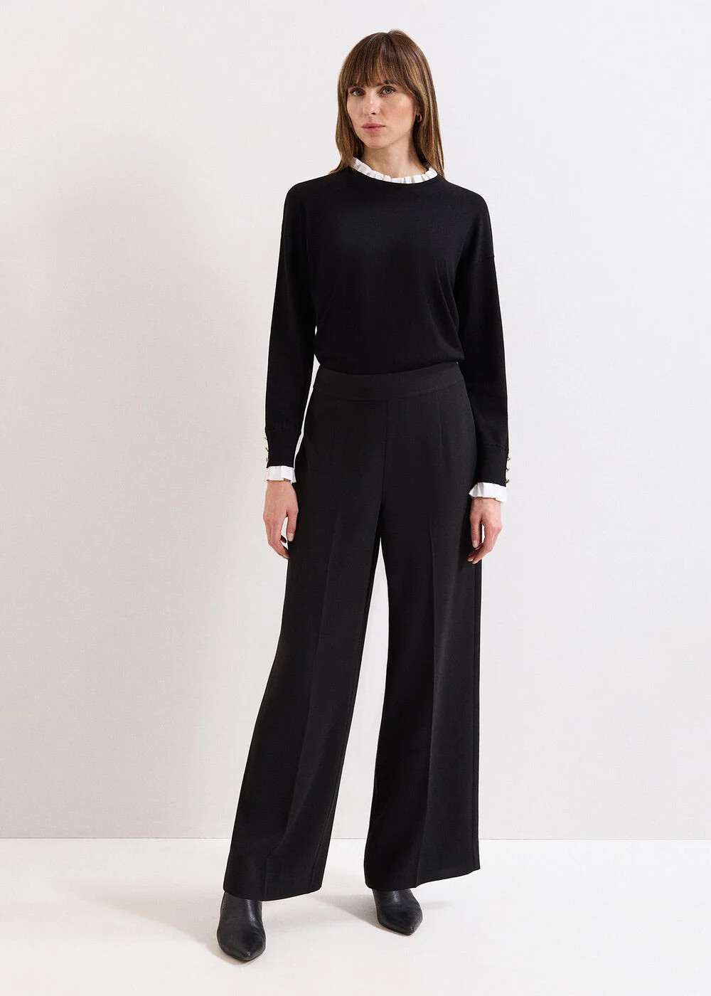 Vari Black Trouser | Phase Eight UK | | Phase Eight