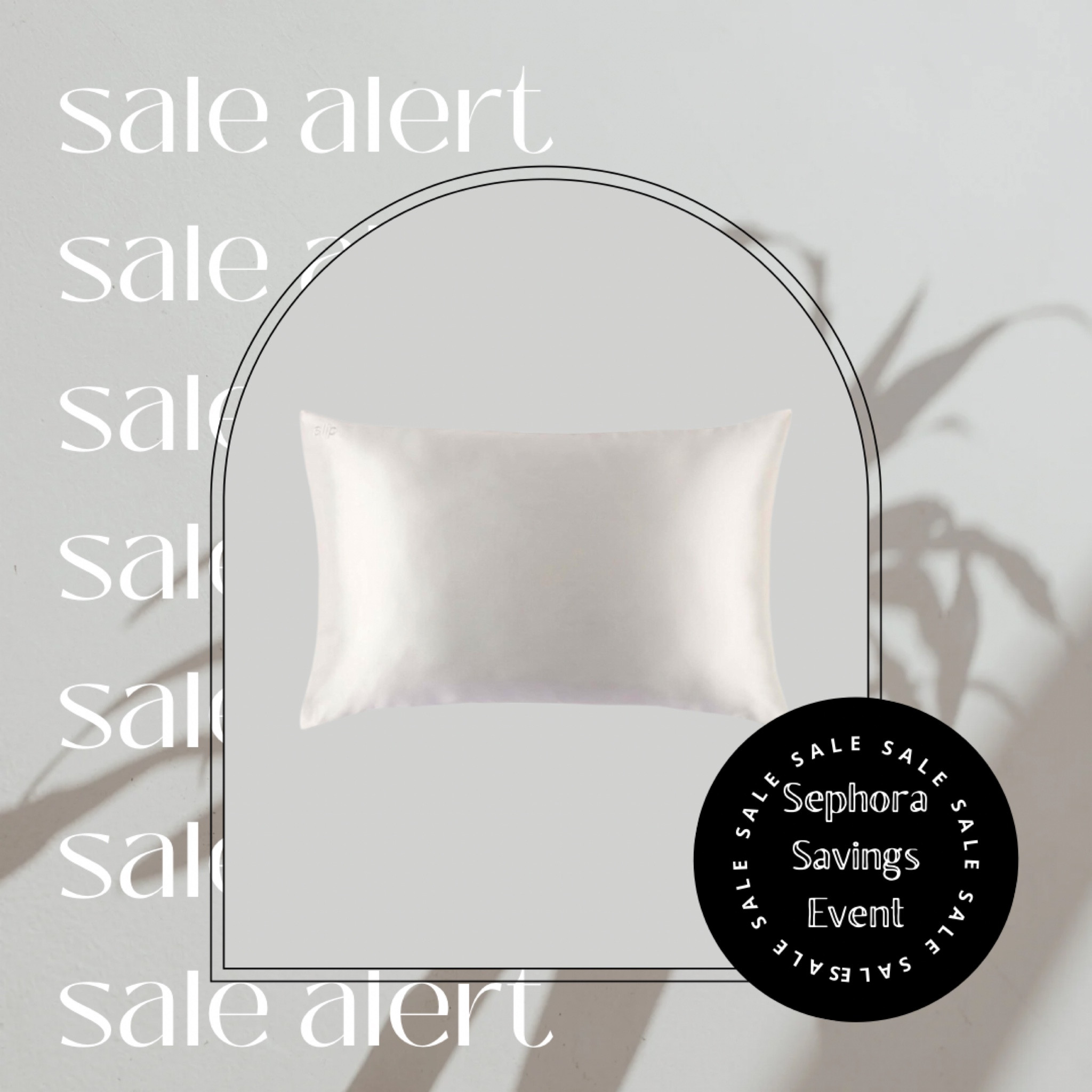 A silk (not satin) pillowcase is a must! It’s an investment in your skin and you use it every night, so splurge a little on a really good one like this one Slip while you can get it on sale! Event is 4/5 for Rouge members or 4/9-4/15! 30% off Sephora collection, 20% off for Rouge, 15% off for VIB, 10% off for everyone! Use code ‘YAYSAVE’

#LTKfindsunder100 #LTKsalealert #LTKxSephora