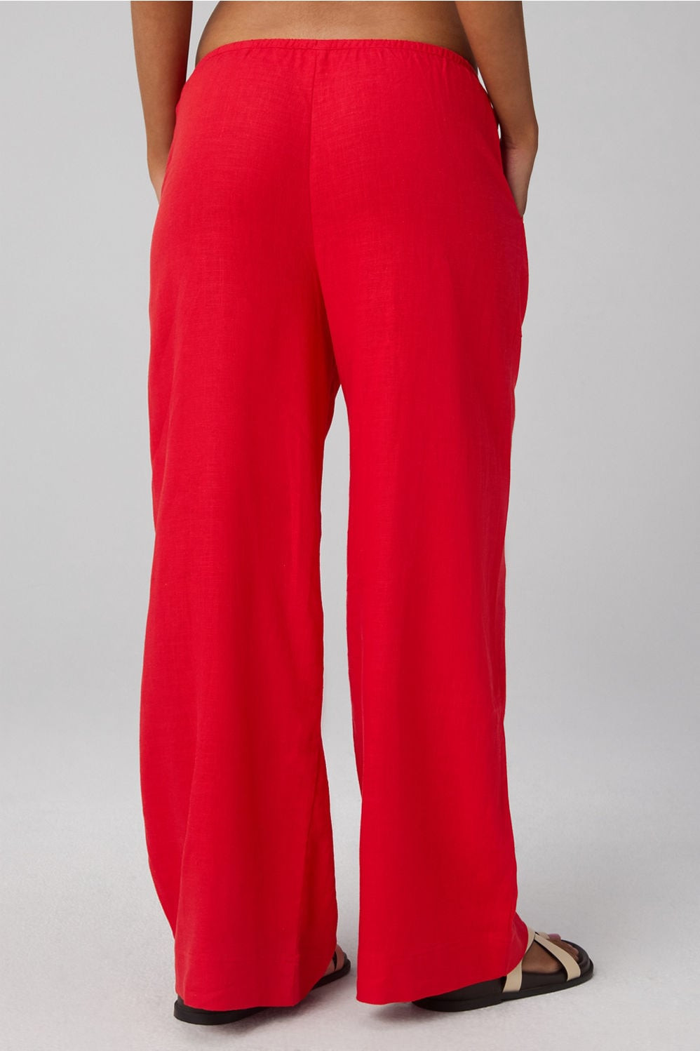 Lifestyle Linen Straight Leg Pant | Fabletics