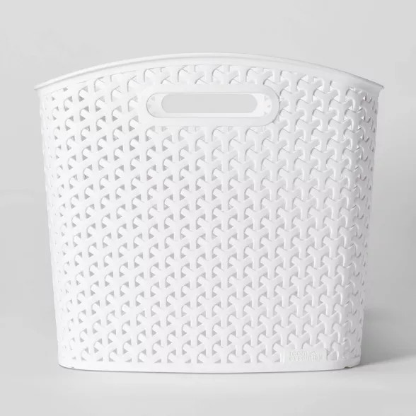 Y-Weave XL Curved Decorative Storage Basket - Room Essentials™ | Target