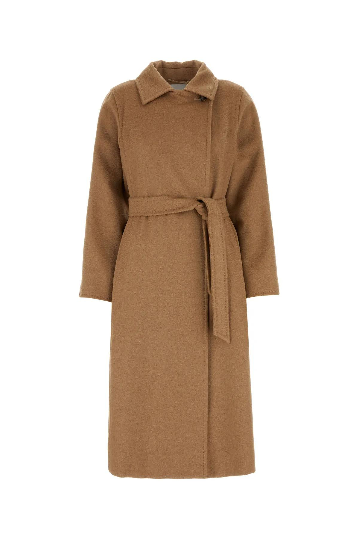 Max Mara Camel Manuela Coat | Italist.com US