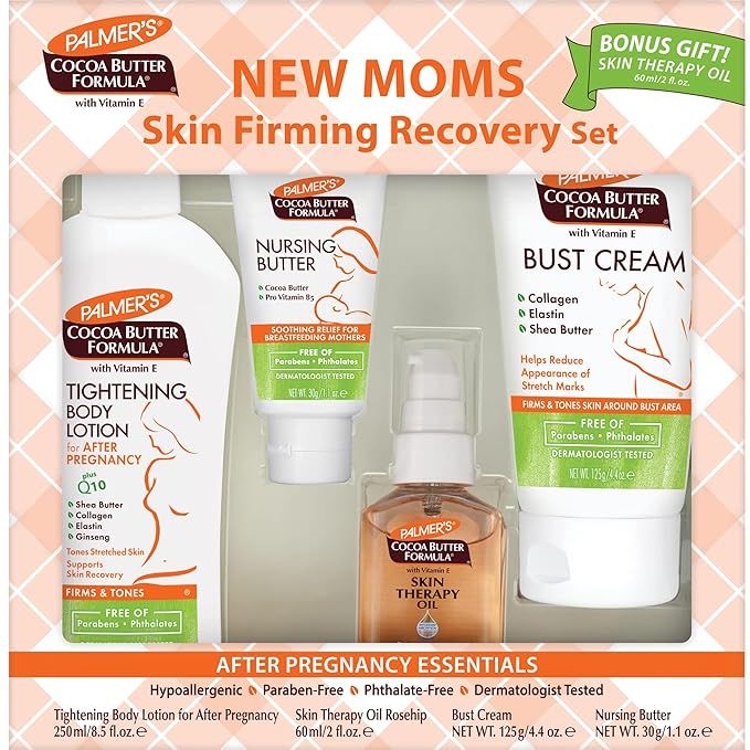 Palmer's Cocoa Butter Formula New Moms Skin Recovery Set (Set of 4) | Amazon (US)