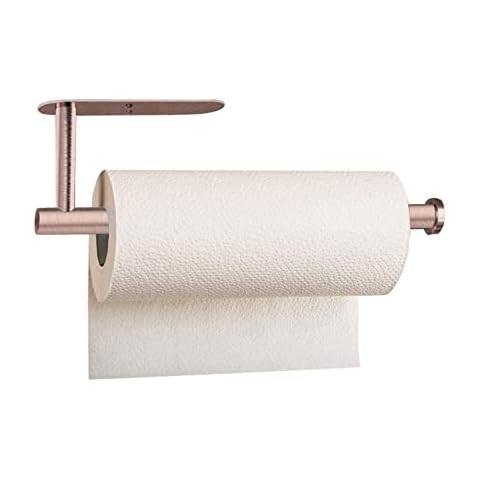 LISM, Under Cabinet, Self Adhesive Wall Mount Paper Towel Holder, SUS304 Stainless Steel Under Cu... | Amazon (US)