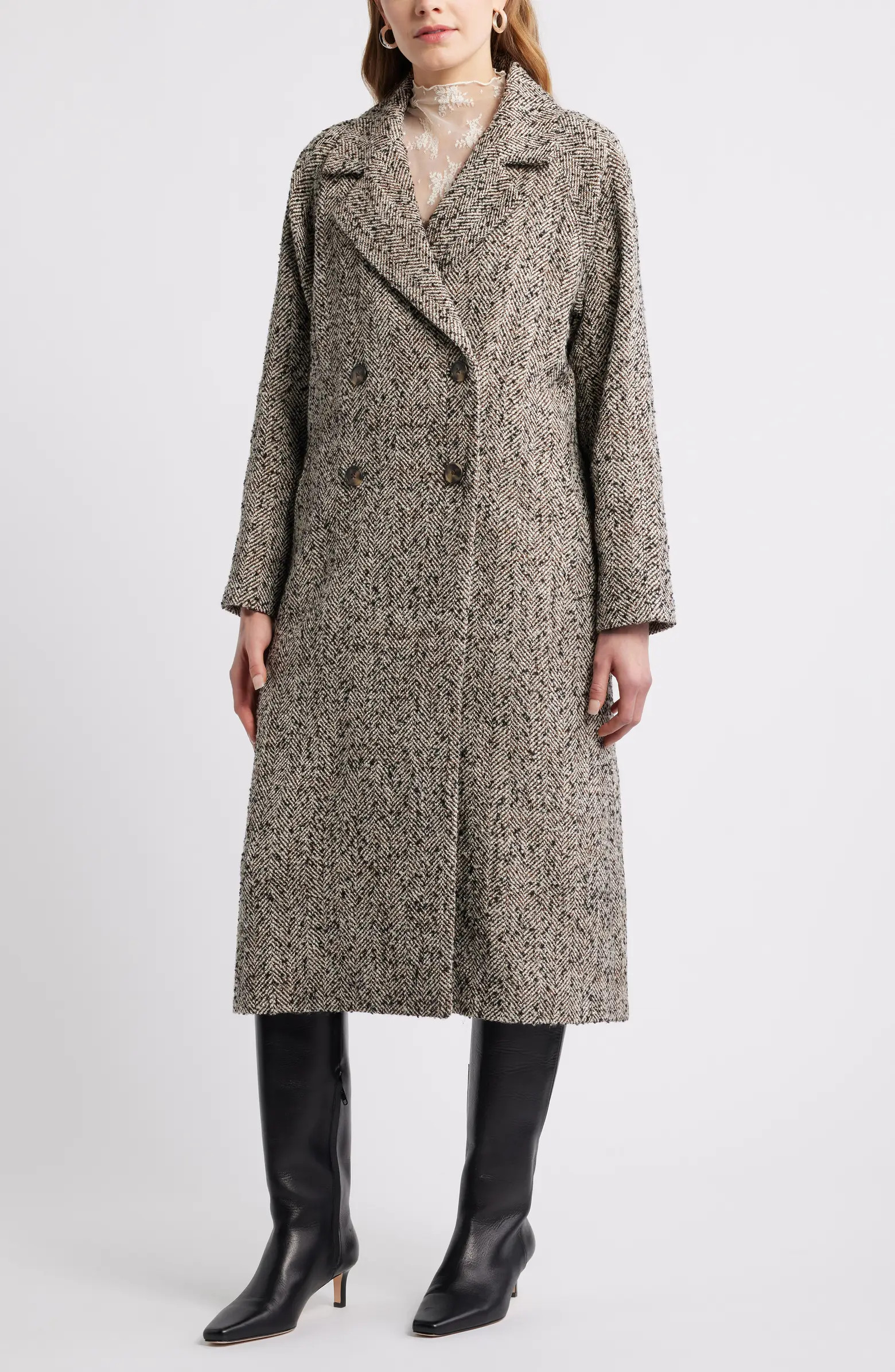 Treasure & Bond Herringbone Tweed Coat | Nordstrom | Nordstrom