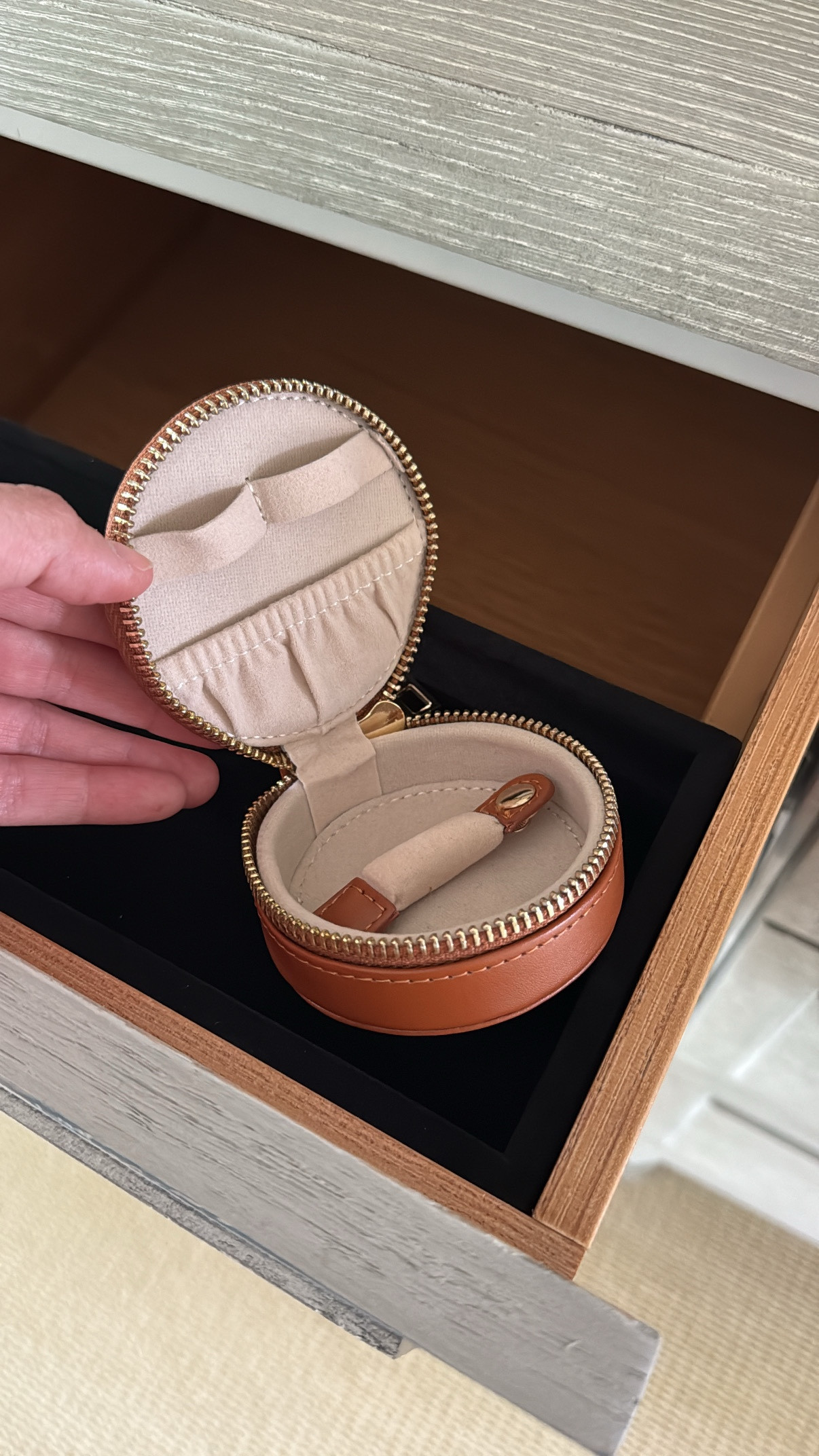 I never travel without this budget jewelry organizer... it's 100% leather, is compact, and fits quite a bit.

#LTKHome #LTKFindsUnder50 #LTKTravel
