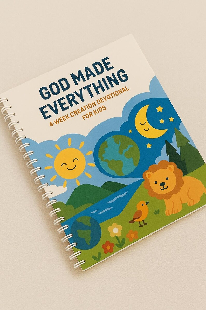 Kids Christian Devotional | Bible Lessons, Faith Activities| Ages 4-6 - Etsy | Etsy (Global)