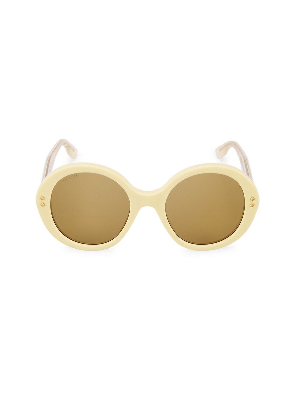 Gucci Nouvelle Vague 54MM Round Sunglasses | Saks Fifth Avenue