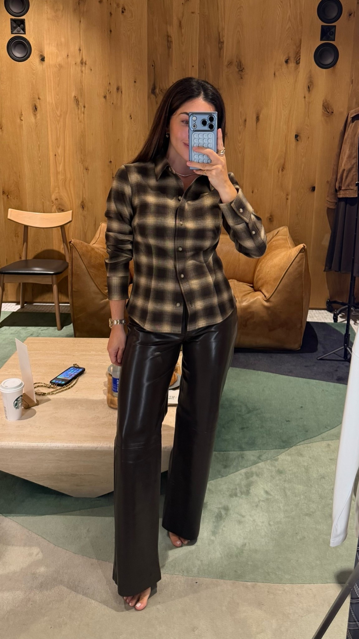 Top - small 
Pants - Size 2

#LTKfall #LTKworkwear #LTKdatenight
