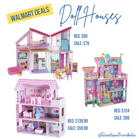 Walmart Deals // Doll Houses

Christmas gifts. Kid’s Christmas. Kid’s toy deals. Girls gift guide. Dolls house  

#LTKkids #LTKSeasonal #LTKHoliday
