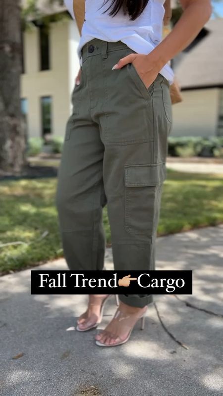 A fall trend is cargo and these are a great way to add it to your wardrobe without breaking the bank! 

#LTKFind #LTKSeasonal #LTKstyletip
