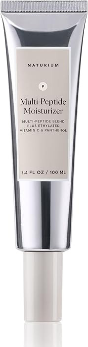 Naturium Multi-Peptide Moisturizer Jumbo, Hydrating & Smoothing Skin Care, Moisturizes with Ethyl... | Amazon (US)