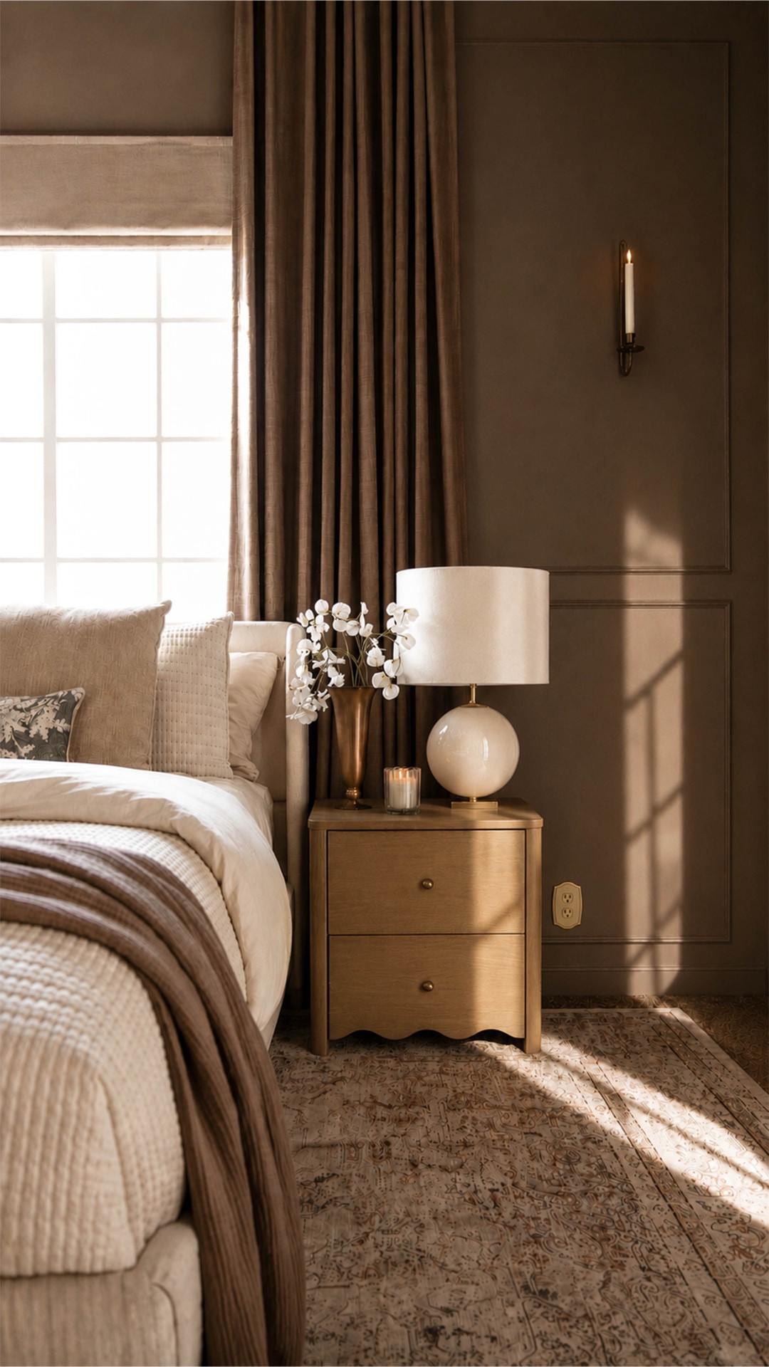 Welcome back to Part 3 of my mom’s bedroom makeover! 🤎

Last week we color drenched the room to create that cozy boutique hotel feel, built all of her new furniture, and started adding the custom details that make the space feel like her.

With all of the beautiful brass accents throughout the space, it only made sense to swap out the old wall plates for my favorite brass wall plates from @amerelledecor.

It’s one of those small upgrades that instantly makes a room feel more custom and elevated.

I loved them so much, I added them throughout my own home too.

Sometimes it's the smallest details that make the biggest impact.

Comment AMERELLE & I'll send you the link!

PS: if you've been thinking about making this upgrade, now is the perfect time— #Amerelle is currently having their biggest sale outside of Black Friday! 
Save 15% on all wall plates, 20% on table lamps, and 50% off select lamp models for a limited time.
.
.
.
#AmerellePartner #BedroomMakeover #HomeRenovation #InteriorDesign #HomeDecor #BedroomMakeover #BedroomTransformation #BoutiqueHotelBedroom #BrassWallPlates #DecorativeWallPlates #BrassOutletCovers #BrassSwitchPlates #AmerelleWallPlates #ColorDrenchedRoom #BrownBedroom #CozyBedroomInspiration #HomeRenovationIdeas #LuxuryHomeDetails #InteriorStyling #DIYBedroomMakeover

#LTKHome