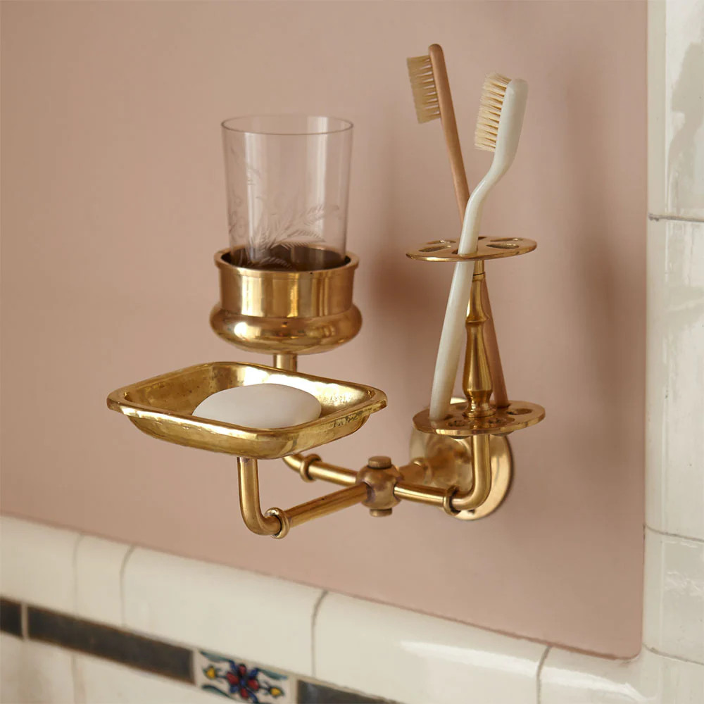 Brass Bath Trio | Roan Iris