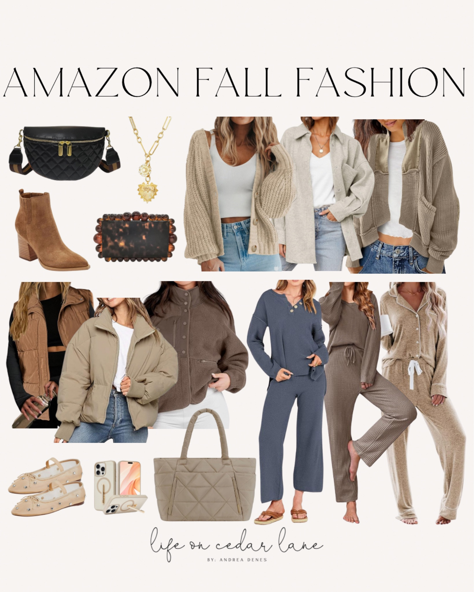 Amazon Fall Fashion must haves! From cozy loungewear, outerwear, cardigans, fall accessories & more!

#fallfashion #falloutfit #amazonoutfits


#LTKOver40 #LTKFindsUnder50 #LTKSaleAlert