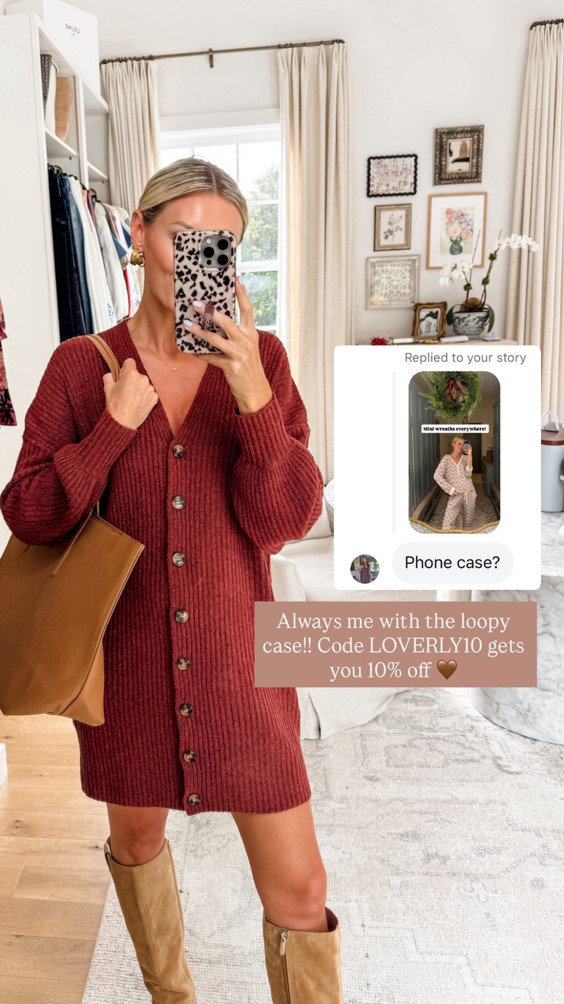 My favorite phone case is the Loopy! They come out with so many cute patterns & colors! Use code LOVERLY10 to get 10% off! Great stocking stuffers!

Loverly Grey, iPhone case, stocking stuffers for her, loopy 


#LTKGiftGuide #LTKCyberWeek