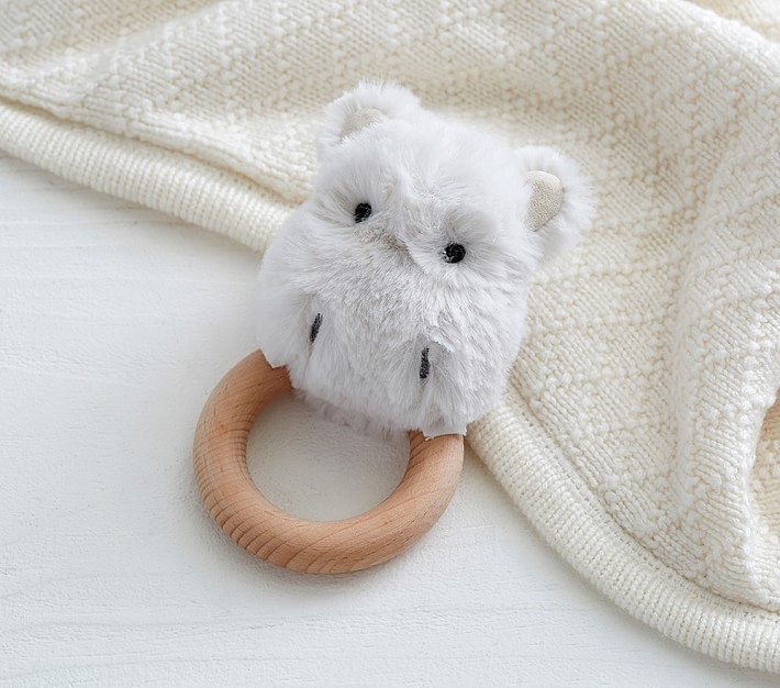 Hippo Critter Rattle | Pottery Barn Kids