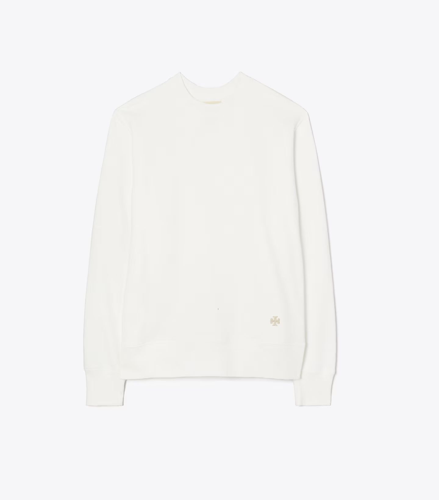 HEAVY FRENCH TERRY CREWNECK | Tory Burch (US)