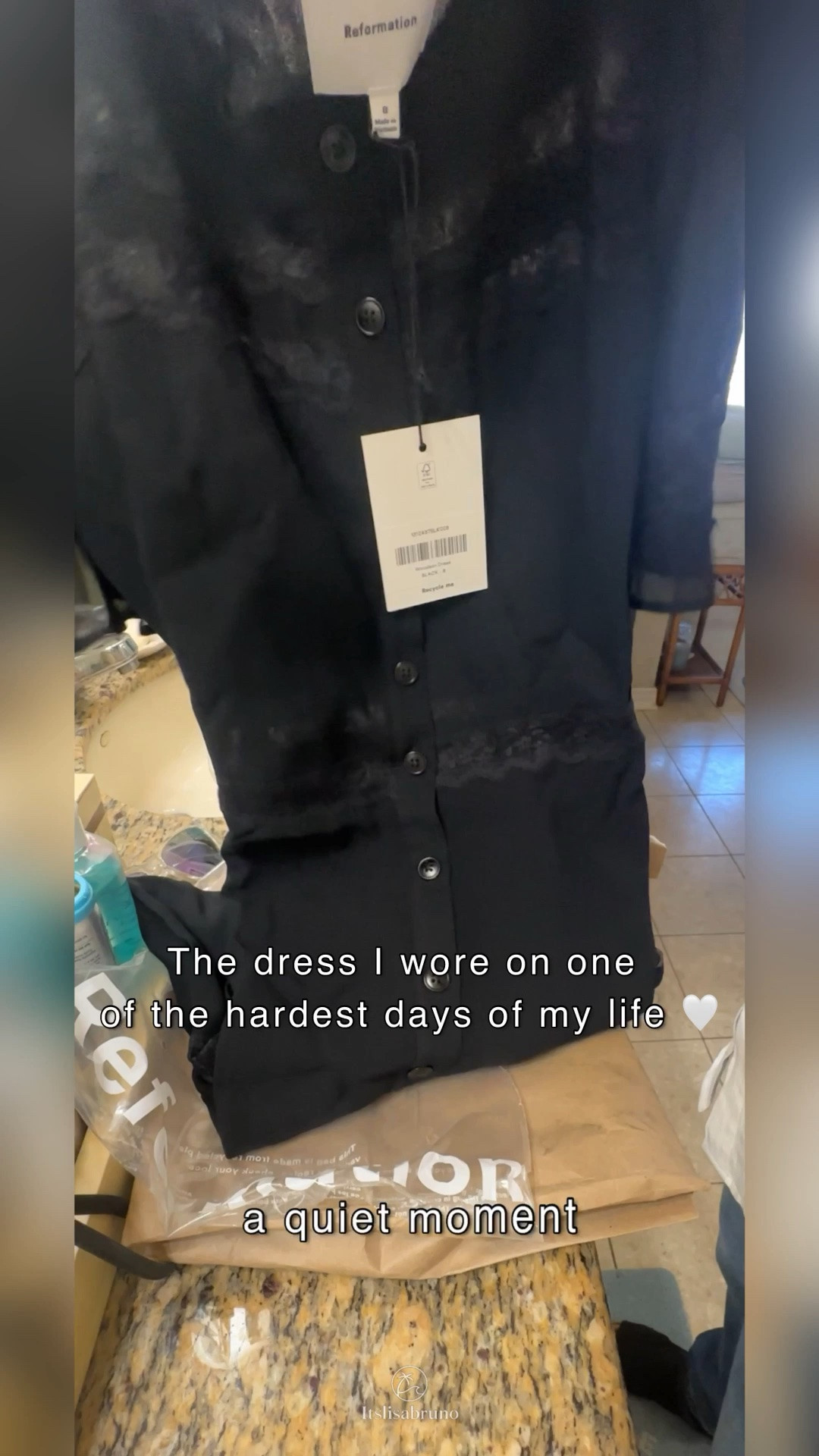 The Reformation Woodson dress was chosen specifically for my son’s service.🕊️

Its soft sheer details, timeless button-front silhouette, and quiet elegance felt like the right way to honor such a profound day.

Sharing the unboxing and first try-on because even the simplest pieces can become deeply tied to memory and meaning. 🖤

Linked here for anyone looking for a classic black maxi dress with beautiful detail.

#Ad #Reformation #ReformationWoodson #BlackMaxiDress #ElegantStyle #TimelessFashion #MinimalStyle #CapsuleWardrobe #LTKStyle #QuietLuxury #ReformationDress

#LTKootd #LTKOver40 #LTKSeasonal