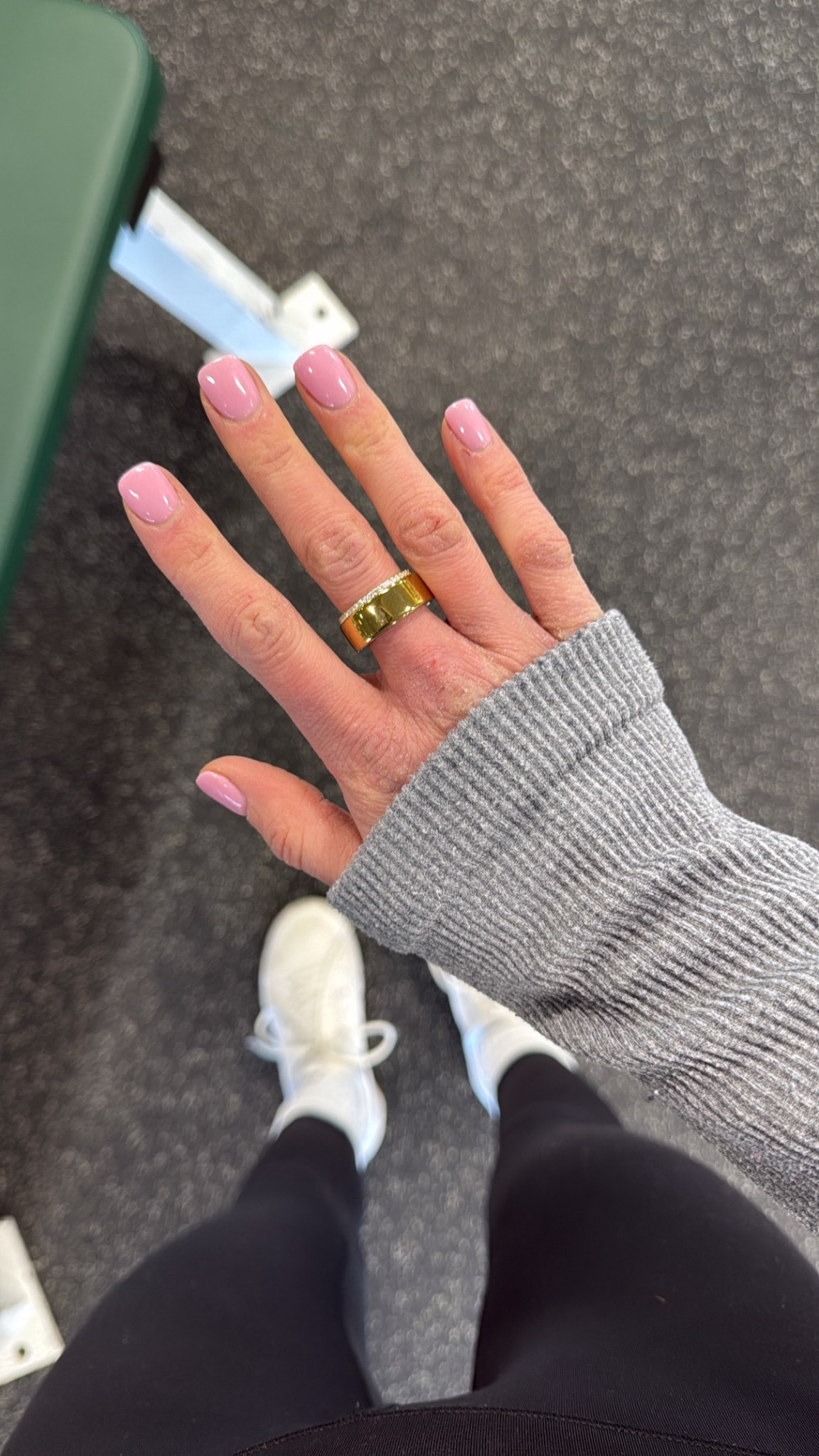 Love this dainty ring paired with my oura ring !! Would be such a good stocking stuffer 🎁  I got a size 8 the same size as my oura ring 

#LTKGiftGuide #LTKHoliday #LTKActive