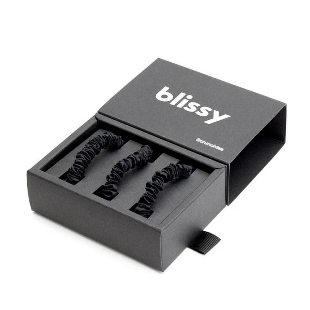 Blissy Skinny Scrunchies - Black | Ulta