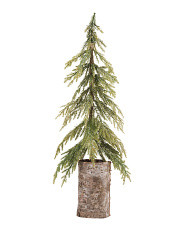 18in Gold Finish Tree In Birch Pot | Marshalls