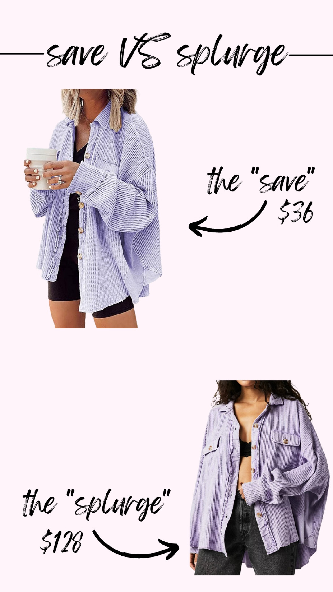 Save vs splurge with this Free People jacket lookalike! It comes in 25+ colors and is only $36. I ordered the double XL for the oversized look. I typically wear a large in cardigans! 

#LTKunder50 #LTKstyletip #LTKFind