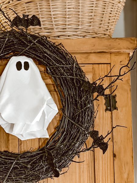 Spooky ghost wreath— Pottery Barn dupe! 👻

#LTKHalloween #LTKfindsunder50 #LTKhome