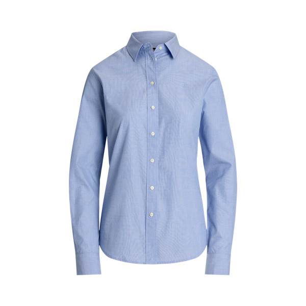 Classic Fit Cotton Shirt for Women | Ralph Lauren® UK | Ralph Lauren (UK)