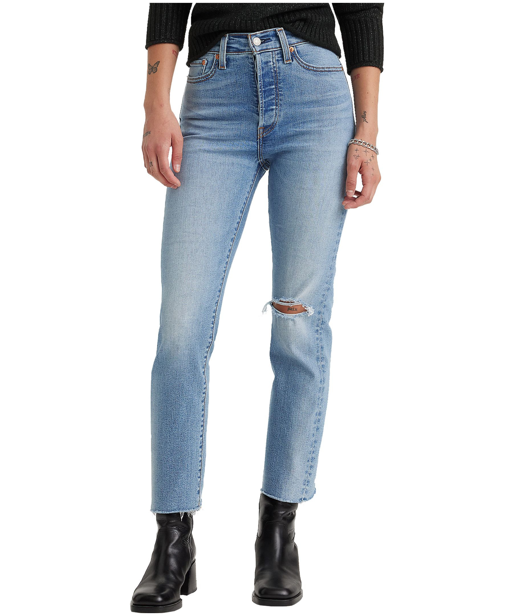 Levi's Women's Wedgie High Rise Straight Leg Jeans #34964-0208 | Mark's - Lequipeur