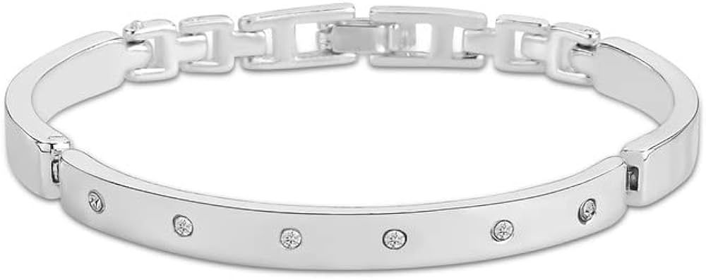 Bob Mackie Designer Jewelry Set - Glittery Bangles, Necklaces, Bracelets & Earrings w/ Sparkly Ac... | Amazon (US)