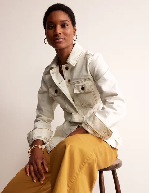 Belted Denim Jacket | Boden (UK & IE)