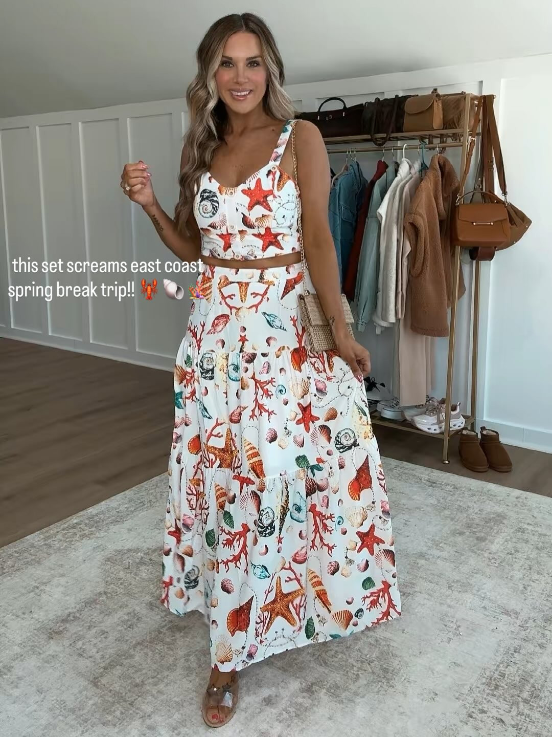 These are the pieces I'm packing for spring break, and texting my group chat to add to cart! If it’s not effortless, flattering, and giving “hot mom on vacation”… it’s not making the suitcase.

✔️ Throw-on-and-go dresses in fun prints
✔️ Sets that look styled but feel comfy
✔️ Swimsuit + coverup combos that actually hit
✔️ The outfit that makes your husband suddenly very helpful  

 #LTKmomlife #LTKSeasonal #LTKSwim