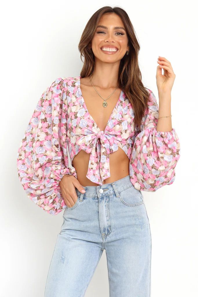 Kelsey Top - Pink curated on LTK