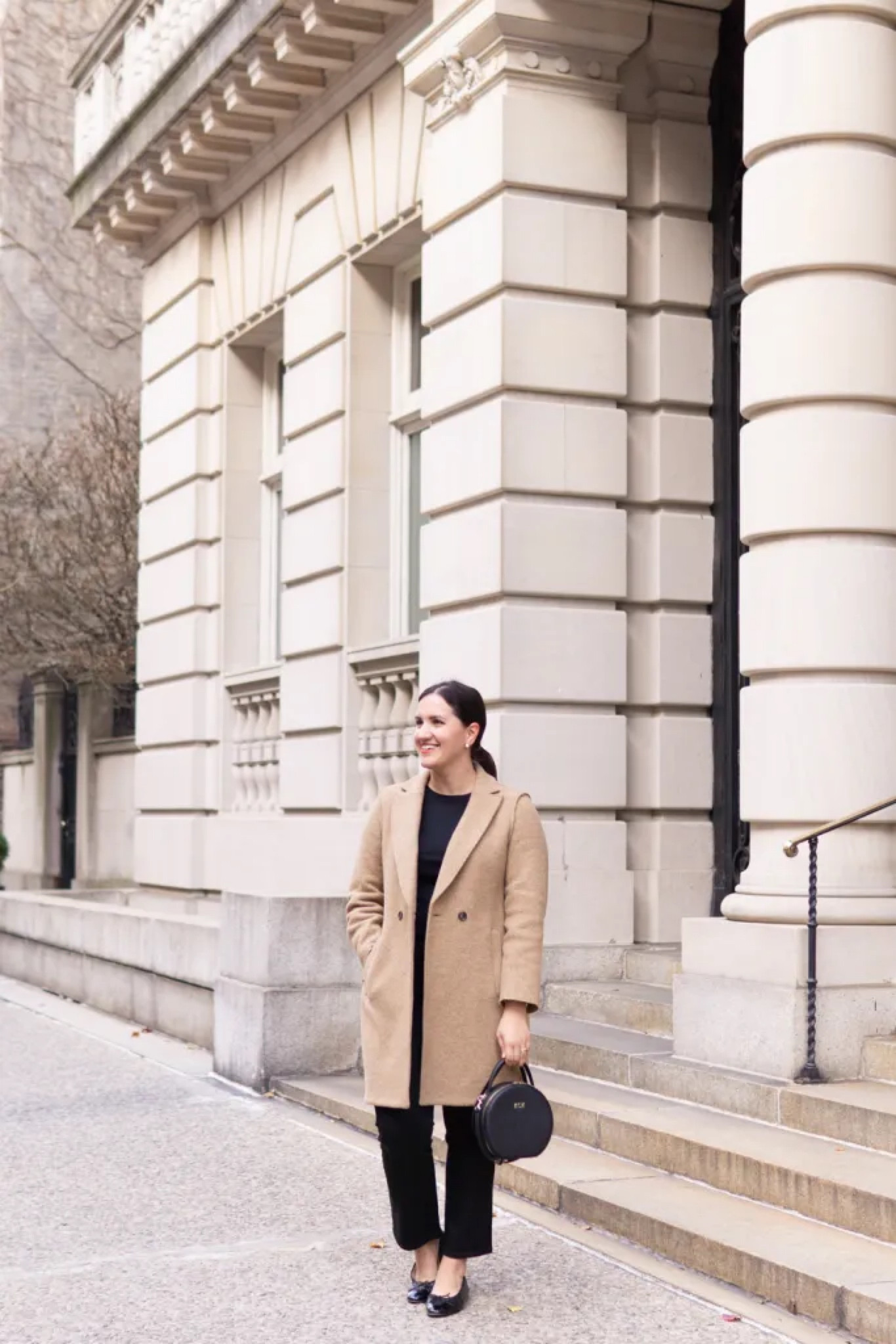 Ghosts of Christmas past with these favorite outfits for the holiday season! 

Linking all of my favorite looks and pieces to make every soirée feel extra special. 

In this look I’m wearing:
Tan Wool Overcoat (Size 10)
Black Cashmere Crew Sweater (Size Large)
Black Chino Pants (Size 32)
Black Chanel Ballerina Flats

#LTKHoliday #LTKMidsize #LTKSeasonal