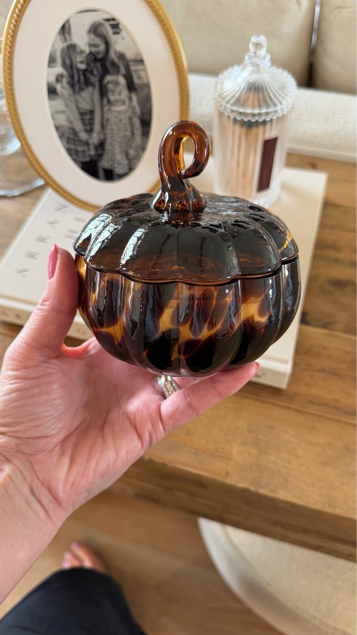 The prettiest tortoise pumpkin candle from Walmart! Under $12 and it has the warmest scent. The prettiest decorative accent or gift, too!

#LTKHome #LTKSeasonal