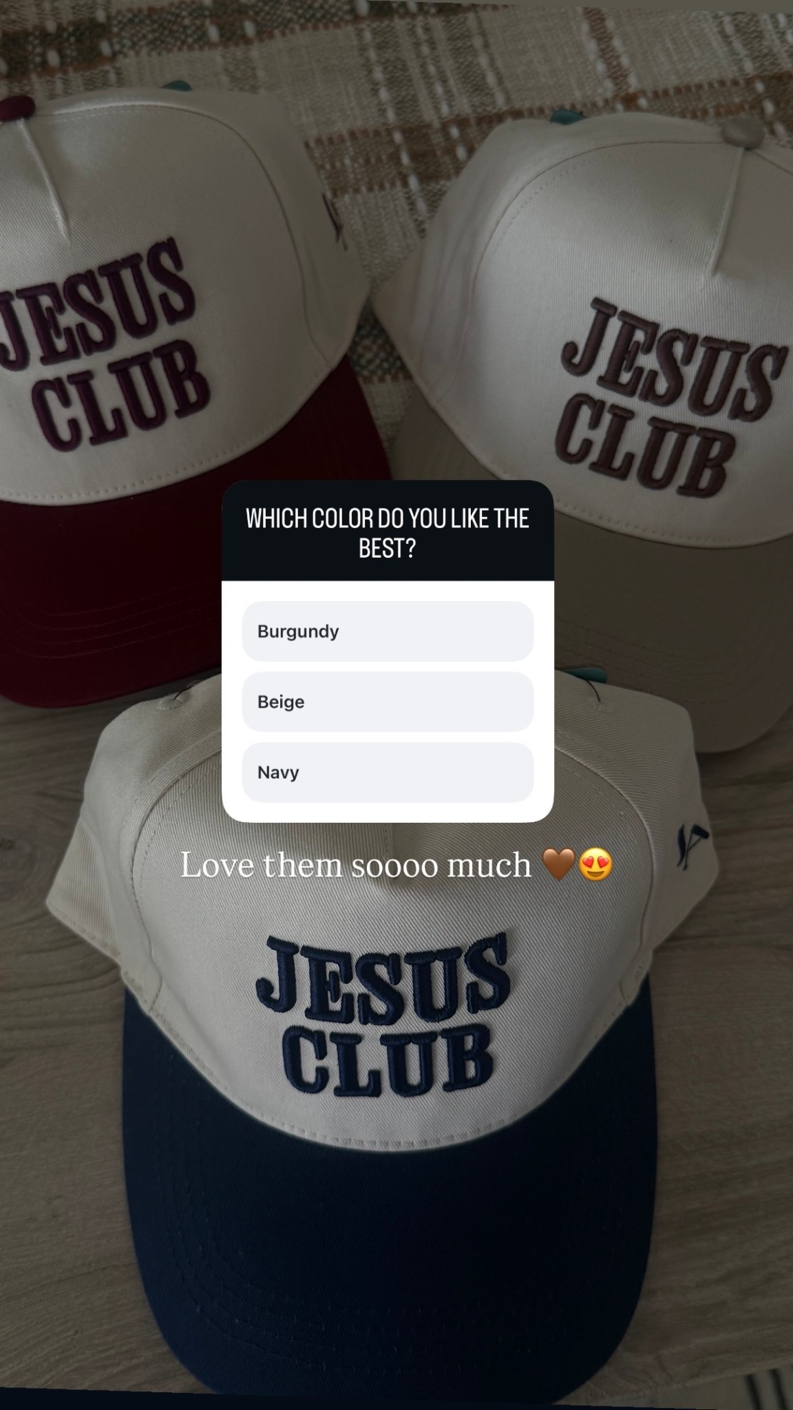 Love these Jesus Club hats soooo much 🤎😍

Use my code JEANINE for 15% off!

#LTKootd #LTKgrwm #LTKSaleAlert