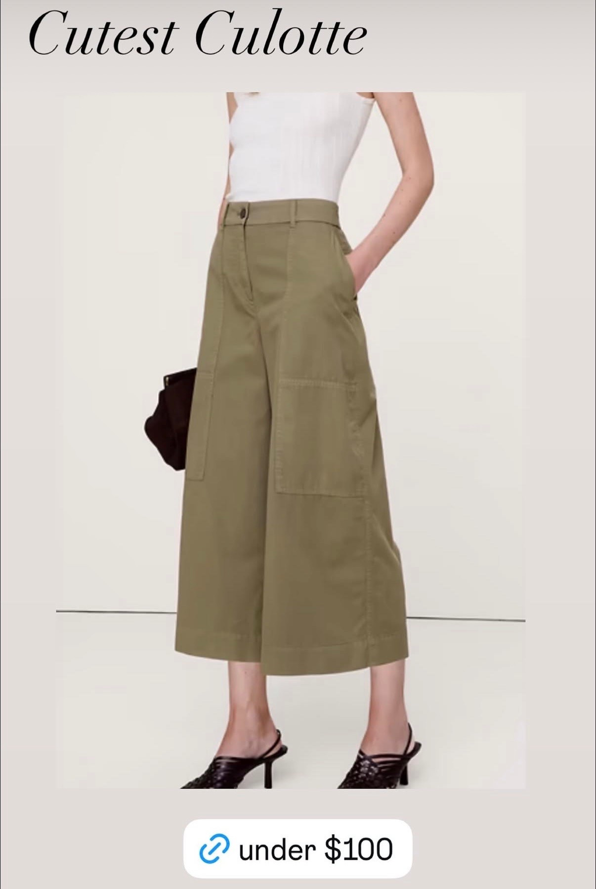 Cutest culotte for fall