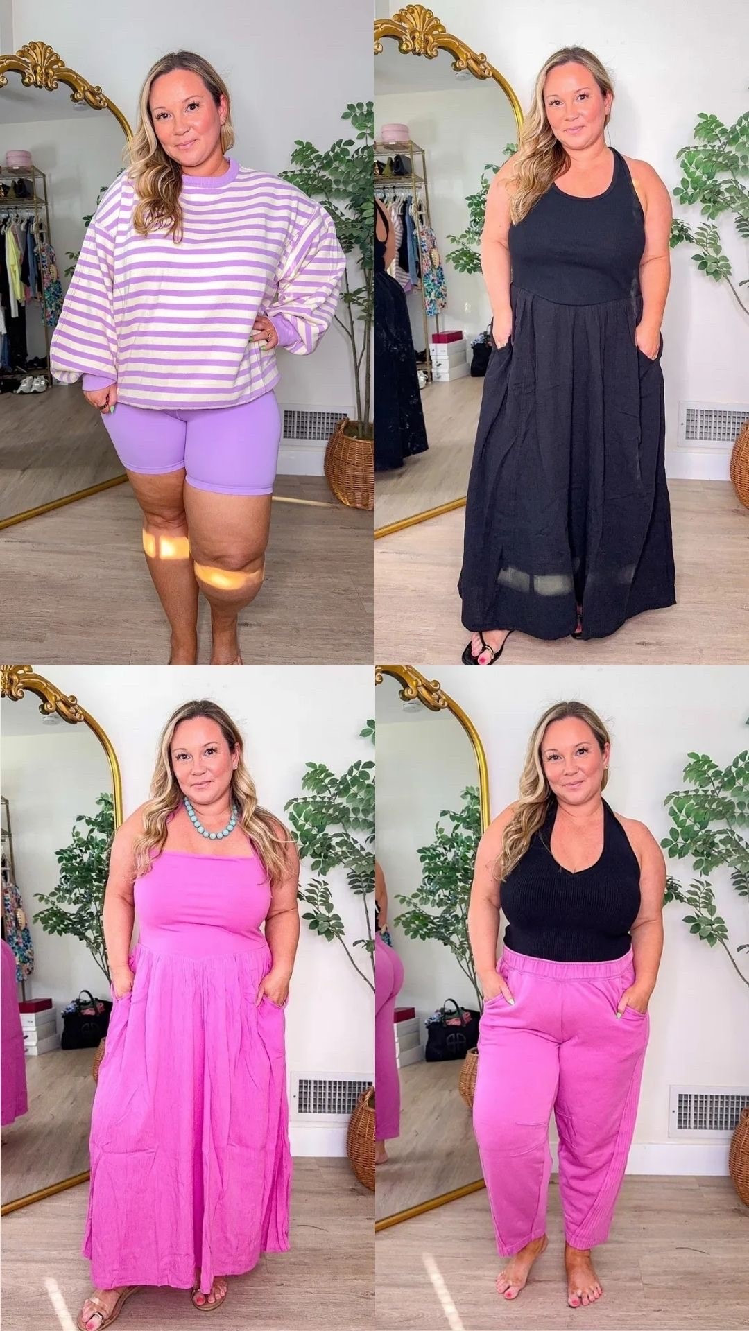 Spring finds from Aerie!! 20% off right now through the LTK app!!
Halter top is a large, pink sweats are a medium, dresses are a large, striped sweatshirt is a medium! 

Spring fashion, sale alert, petite fashion, midsize, new arrivals, Shelli Enright

#LTKootd #LTKxAerie #LTKSeasonal