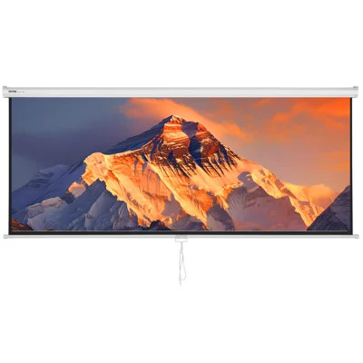 VEVOR Outdoor Manual Projector Screen Projector Screen | Wayfair North America