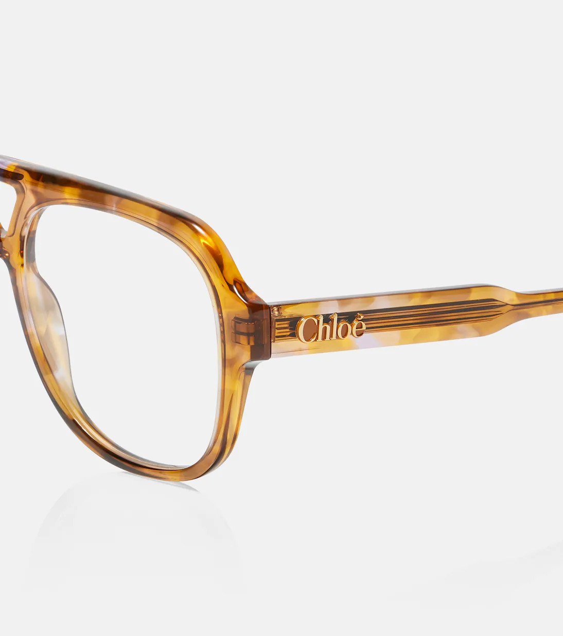 Optical Native oversized aviator glasses | Mytheresa (UK)
