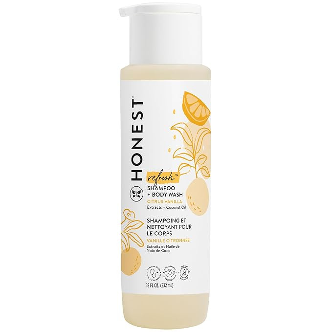 The Honest Company 2-in-1 Cleansing Shampoo + Body Wash | Gentle for Baby | Naturally Derived, Te... | Amazon (US)
