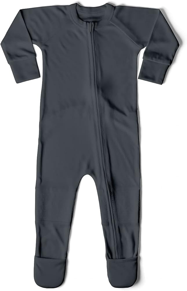 Goumikids Bamboo/Organic Cotton Zipper Footies | Amazon (US)