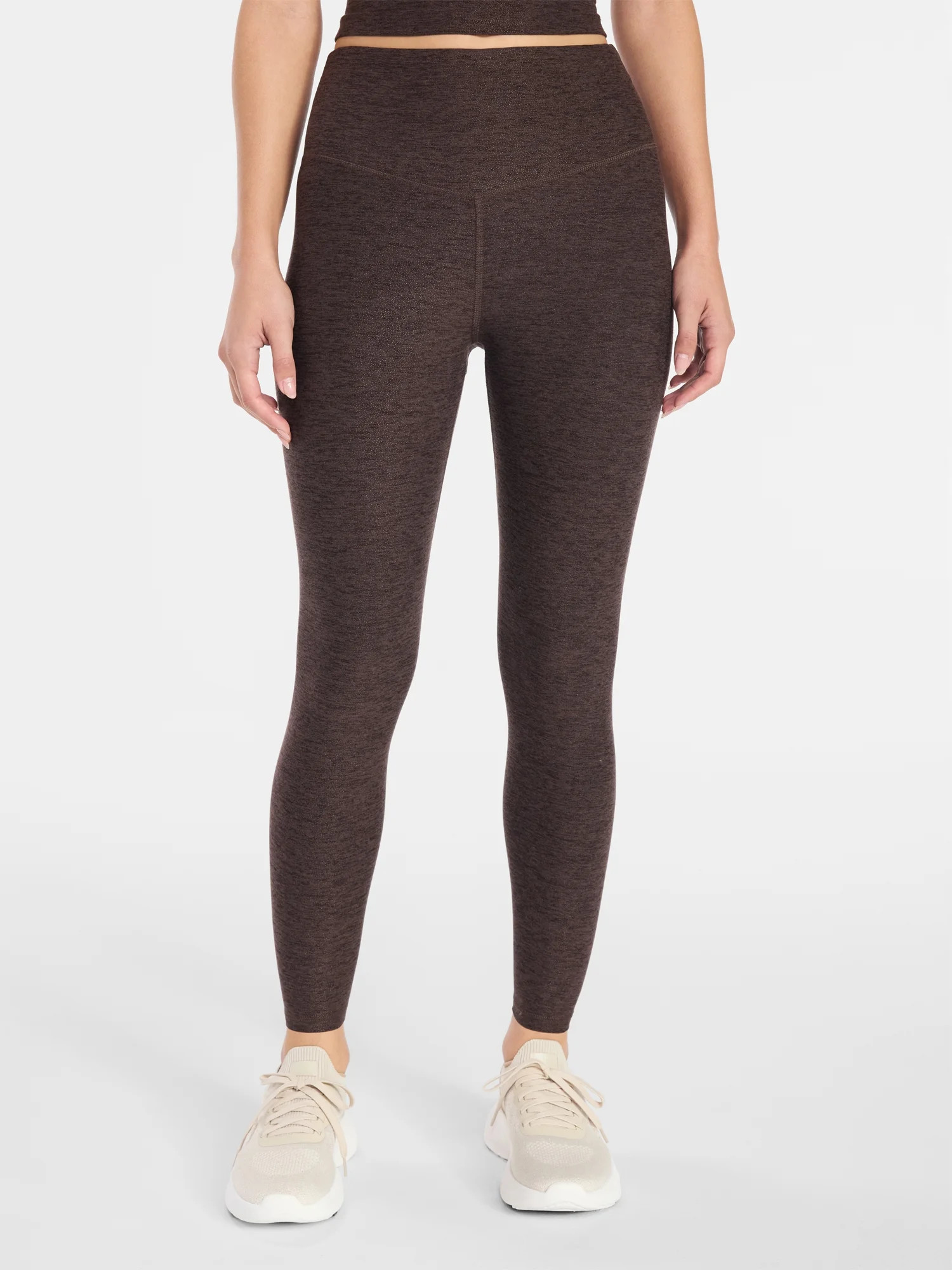 Avia Women's and Women’ Plus Foil Leggings, 7/8 Length, 25" Inseam, Sizes XS-4X | Walmart (US)
