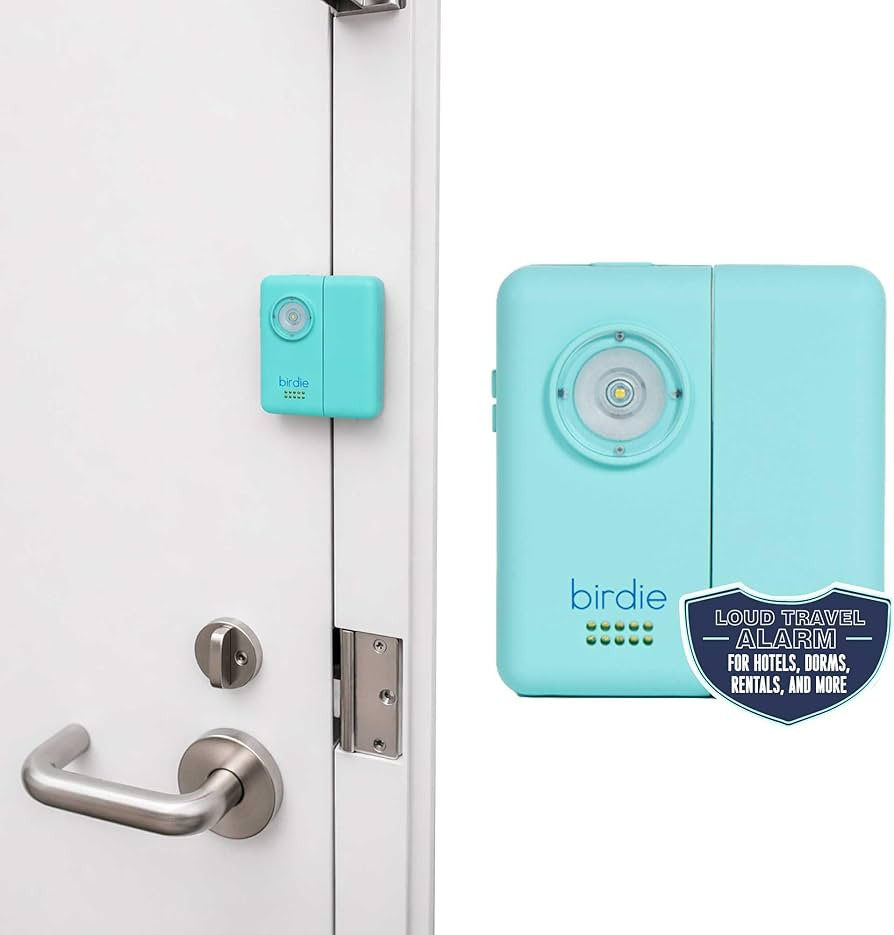 She's Birdie - The Original Personal Safety Door Alarm for Travel, At Home, or Window Security - ... | Amazon (US)