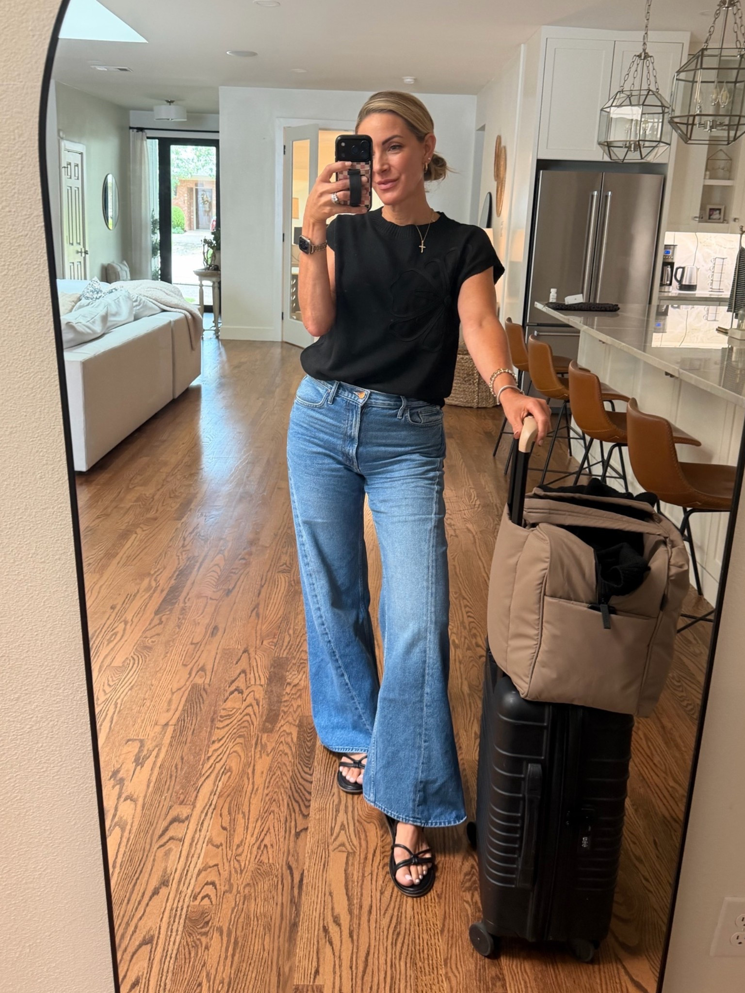 Travel look for hot TX heat!