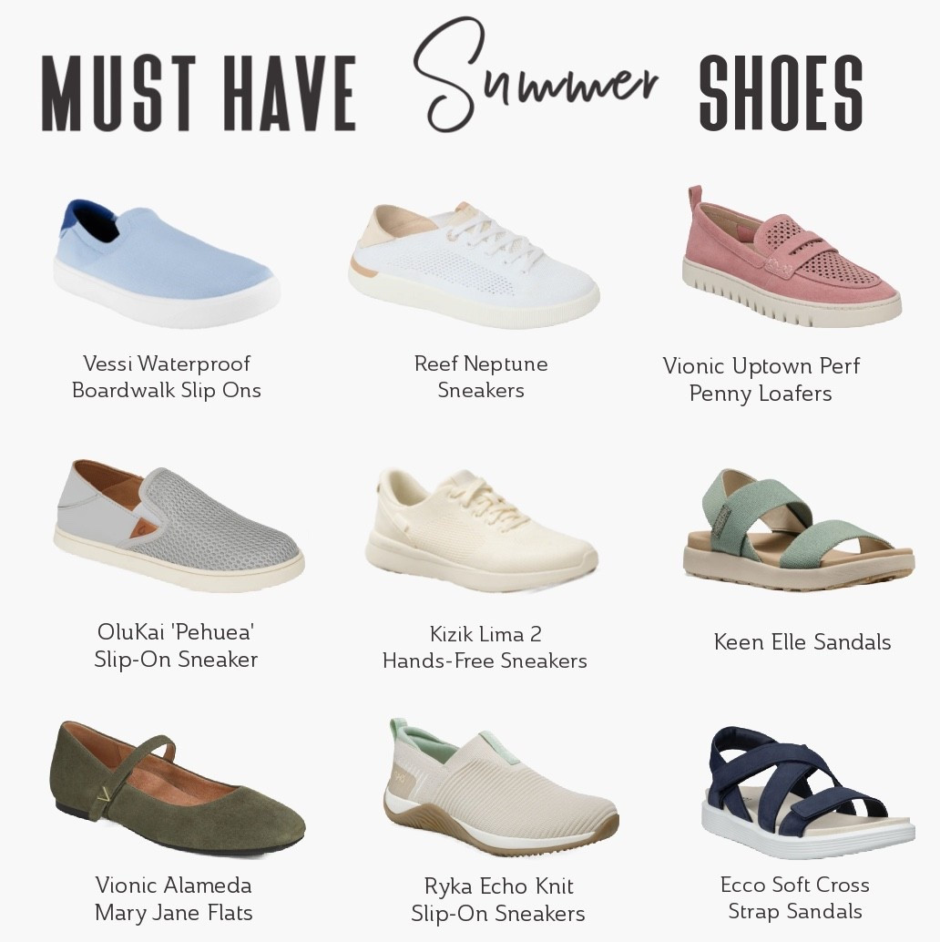 Summer travel means heat, sweat and long days on your feet so choosing comfortable walking shoes is not negotiable. 😅 Think comfy chic sandals, and easy to wear airy sneakers, that can handle all-day exploring. 👣 

To help you in your hunt for shoes for your summer vacations, here are the styles that are consistently being recommended by our community this summer! 🌞

Travel Summer Outfit | Summer Shoes | Travel Fashion | Travel Shoes | Summers Sandals | Summer Style

#LTKsummer #LTKtravel #LTKshoes