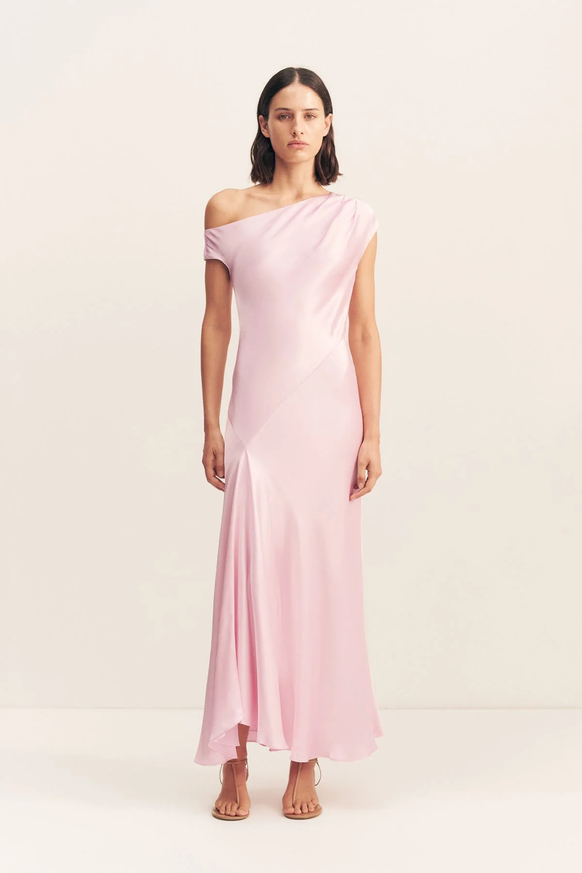 La Lune Asymmetrical Draped Maxi Dress | Blossom | Dresses | Shona Joy | Shona Joy
