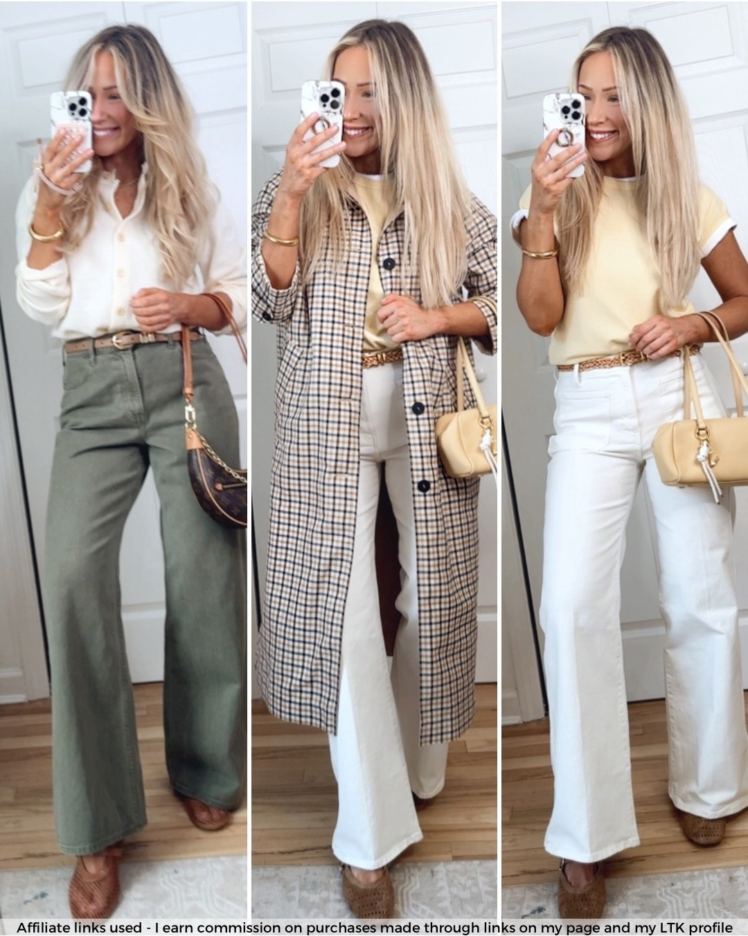 Spring outfits casual

Abercrombie jeans
Zara plaid trench coat
Yellow shirt
J.Crew white jeans 
Amazon cardigan sweater 